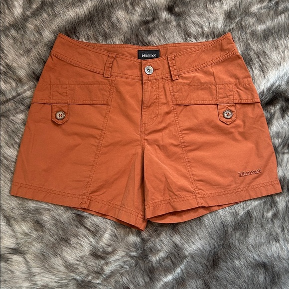 Marmot Pants - Marmot Ginny Short Hiking Casual Athletic Burnt Orange Women’s Size 8